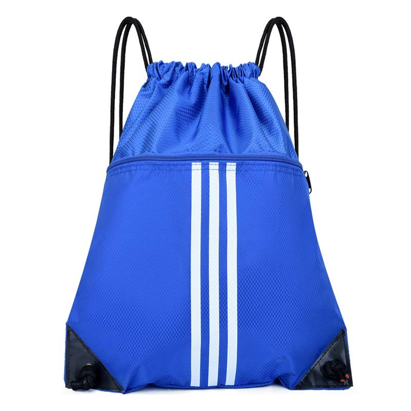 Custom bundle pocket drawing rope Backpack female simple lightweight waterproof sports backpack men's basketball bag football bag