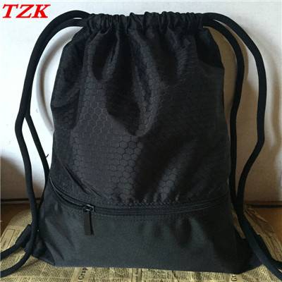 Custom bundle pocket basketball bag large -capacity outdoor men's and women's fitness football bag drawing rope bare bag sneakers sports bag