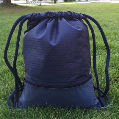 Custom bundle pocket basketball bag large -capacity outdoor men's and women's fitness football bag drawing rope bare bag sneakers sports bag