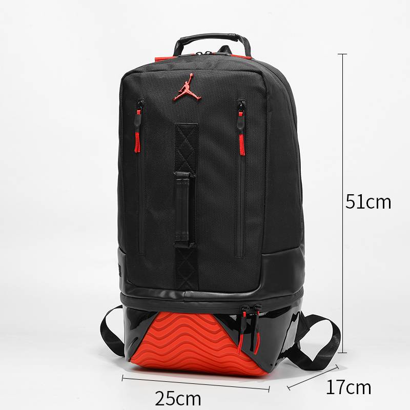 The new Jordan shoulder bag men's and women's junior high school student schoolbags large -capacity basketball outdoor travel bag AJ11 backpack