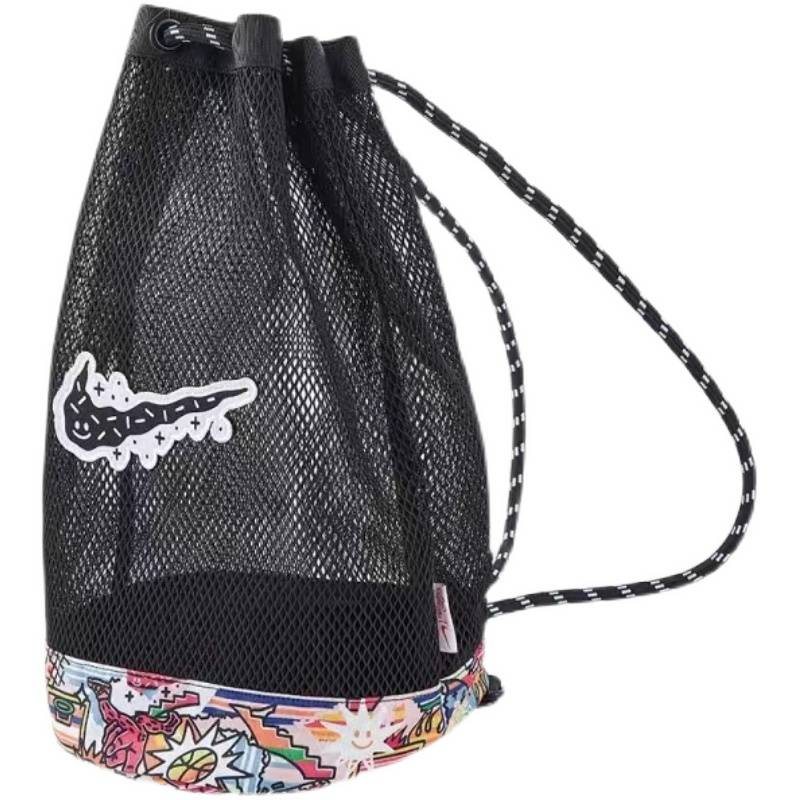 Nike Nike Sports Backpack Pumping Pocket Pocket Student Basketball Basketball Basket Men's Fitness Storage Bag