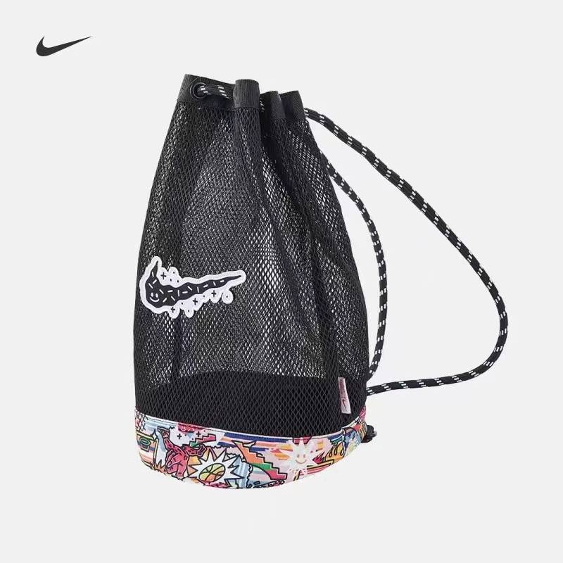 One black backpack