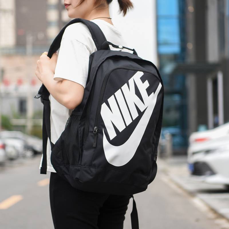 Nike Nike Packpack Men's High School Student School Bag Large -capacity Sports Pack General Travel Computer Backpack
