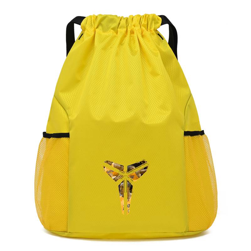 Kobe Basketball Training Equipment Bag Men and Women's Common Sports Fitness Bid Pocket Pocket Pulling Backpack Custom Backpack