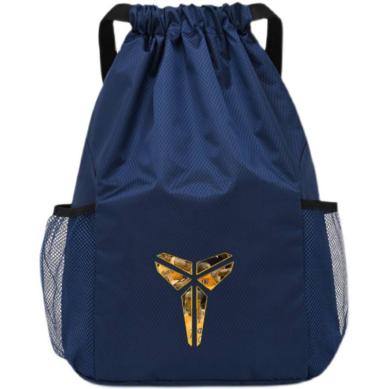 Kobe Basketball Training Equipment Bag Men and Women's Common Sports Fitness Bid Pocket Pocket Pulling Backpack Custom Backpack