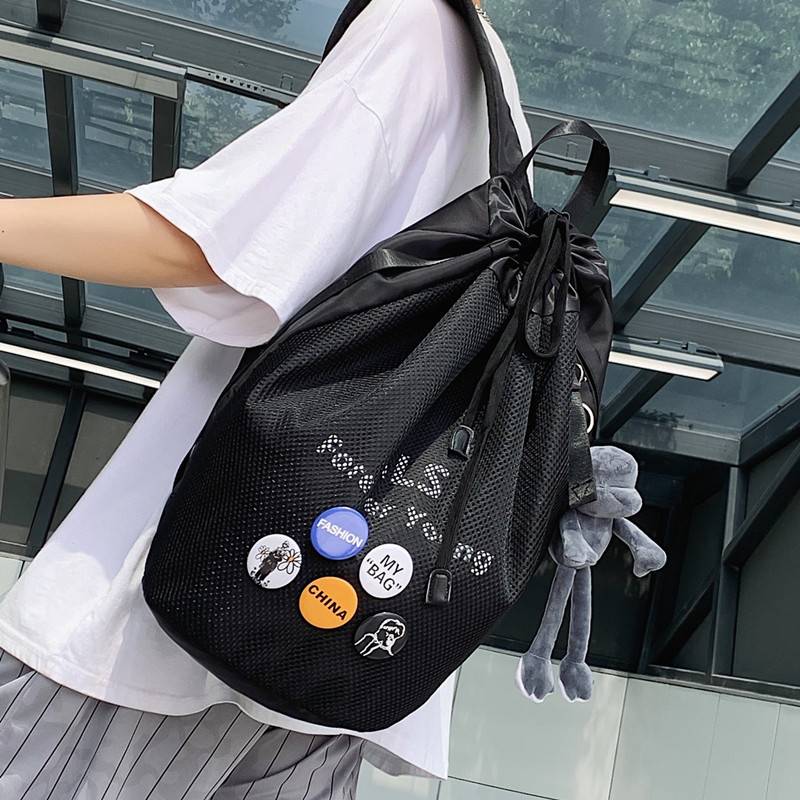 sports backpacks for boys to lighten up, bags for basketball training in a scrawny street and dirty school bag