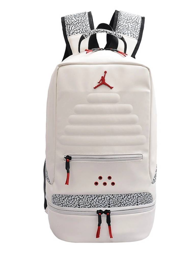 New American basketball bag travel bookbag Flying people large -capacity on a large -capacity backpack boys student bag women high school sports tide