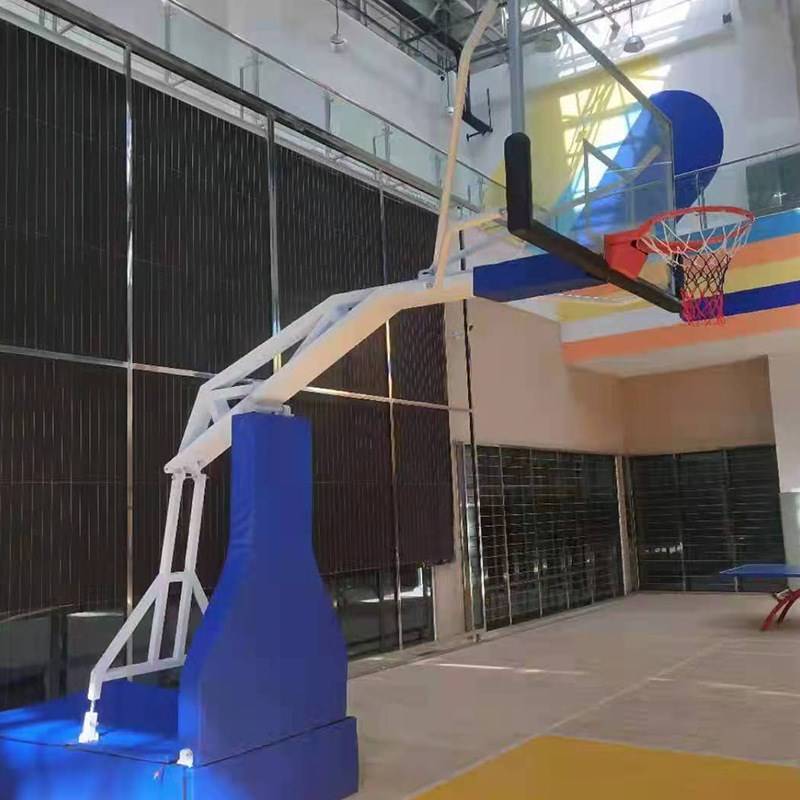 Professional manual hydraulic basketball rack