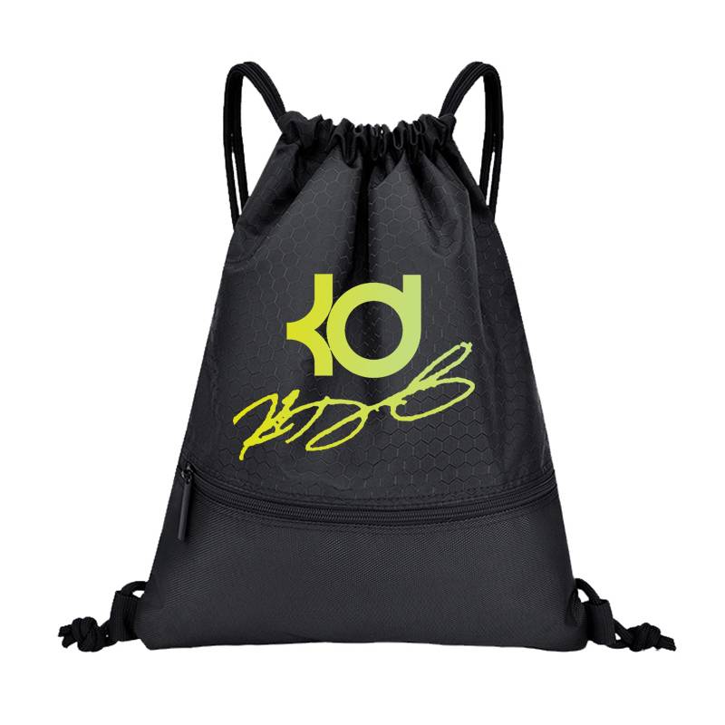 Durant large nylon basketball bag bipyle -shoulder sports backpack drawing bouquet storage bag storage bag