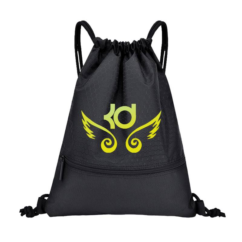 Durant large nylon basketball bag bipyle -shoulder sports backpack drawing bouquet storage bag storage bag