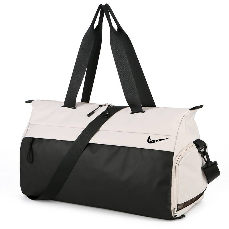 Large -capacity fitness package men and women dry and wet separation of independent shoe warehouse training bag basketball bag oblique cross -shoulder bag travel bag