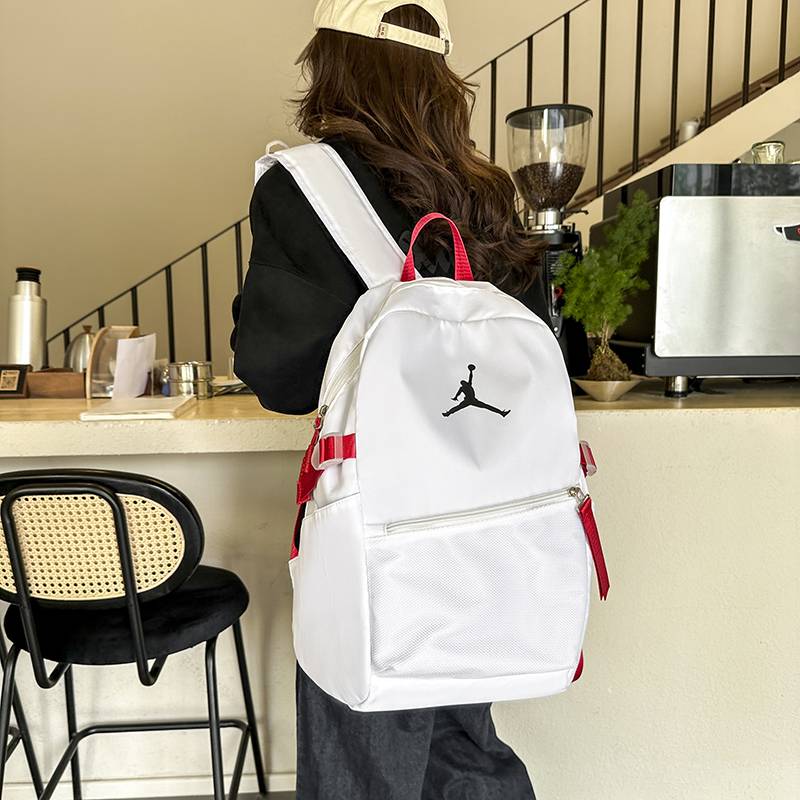 American junior high school student school bag men's and women's sports backpack basketball bag training large -capacity backpack travel bag tide