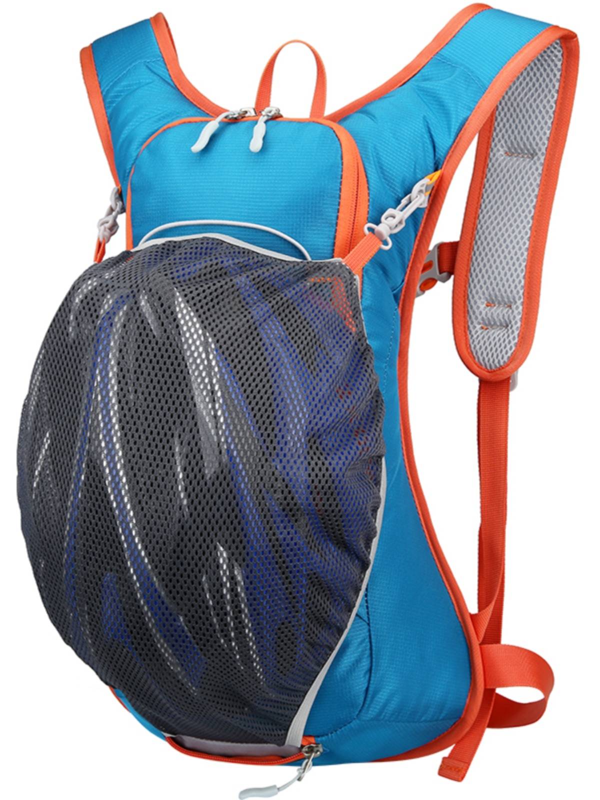 12L bicycle transportation mountaineering cycling bag running universal backpack men's and women's helmet water bottle water bag backpack anti -splash water