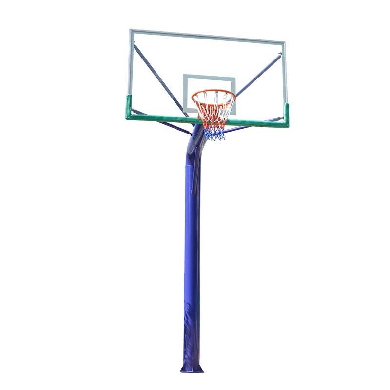 National standard outdoor adult basketball frame Standard fixed basketball rack adult burials for training outdoor basketball framework