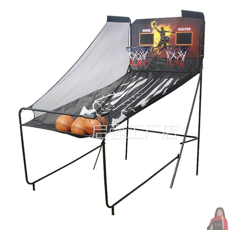  single and double electronic automatic scoring shooting machine indoor adult children's basketball rack household shooting game console