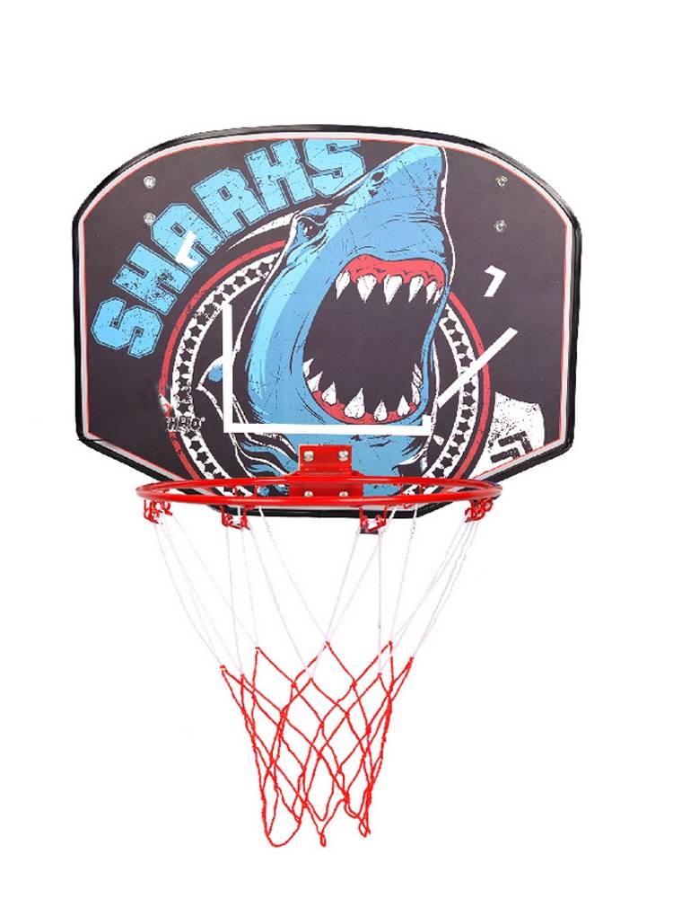 Hanging children's basketball box indoor can fold cartoon basketball basket tie pillar basketball rack children toys