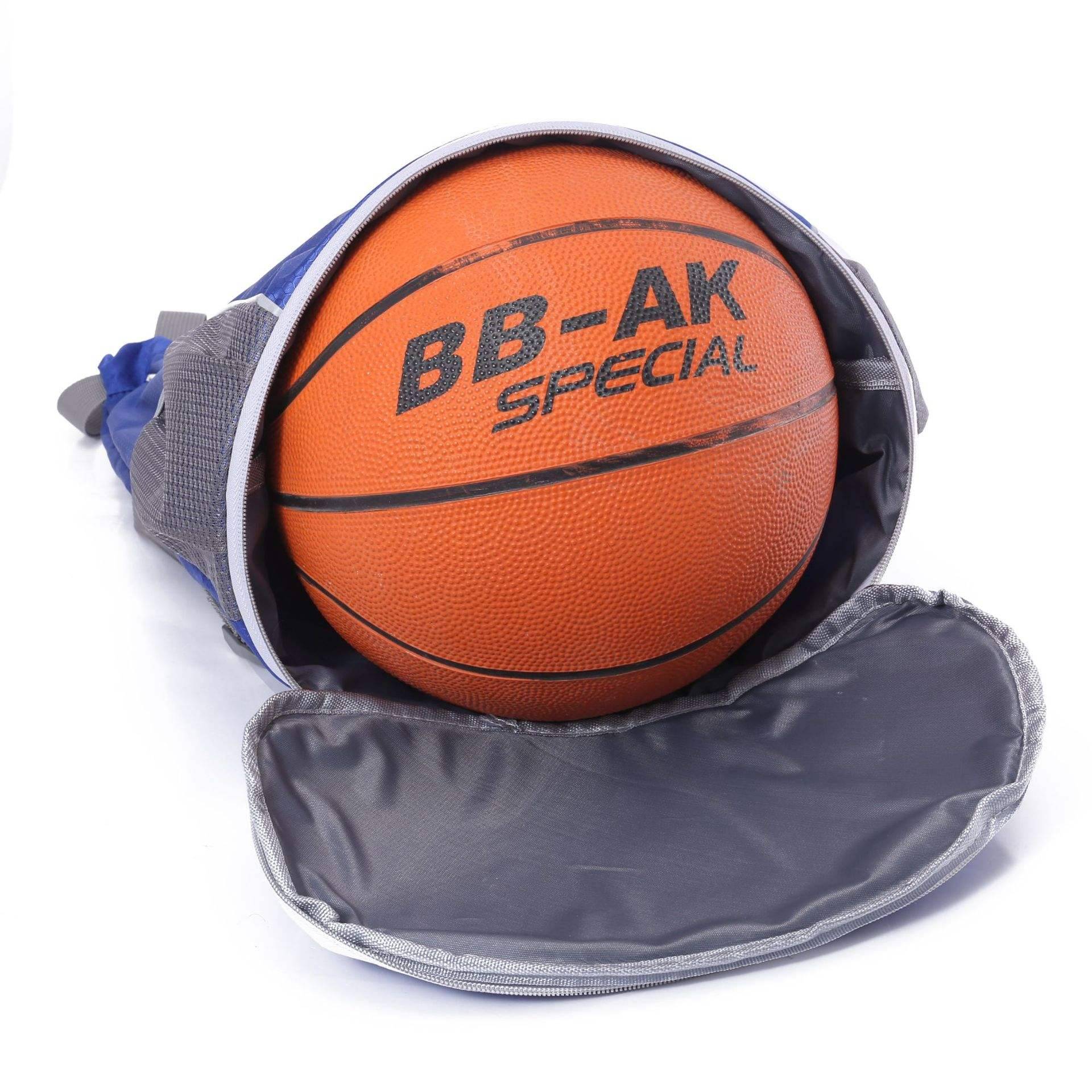 Thick beam pocket pocket pumping rope basketball bag club fitness dry and wet separation swimming backpack outdoor sports bag