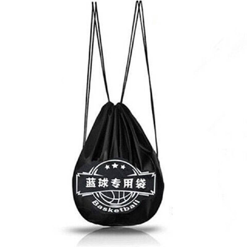 Basketball bag sports training portable net bag net pocket single backpack backpack drawing pocket football bag collection bag