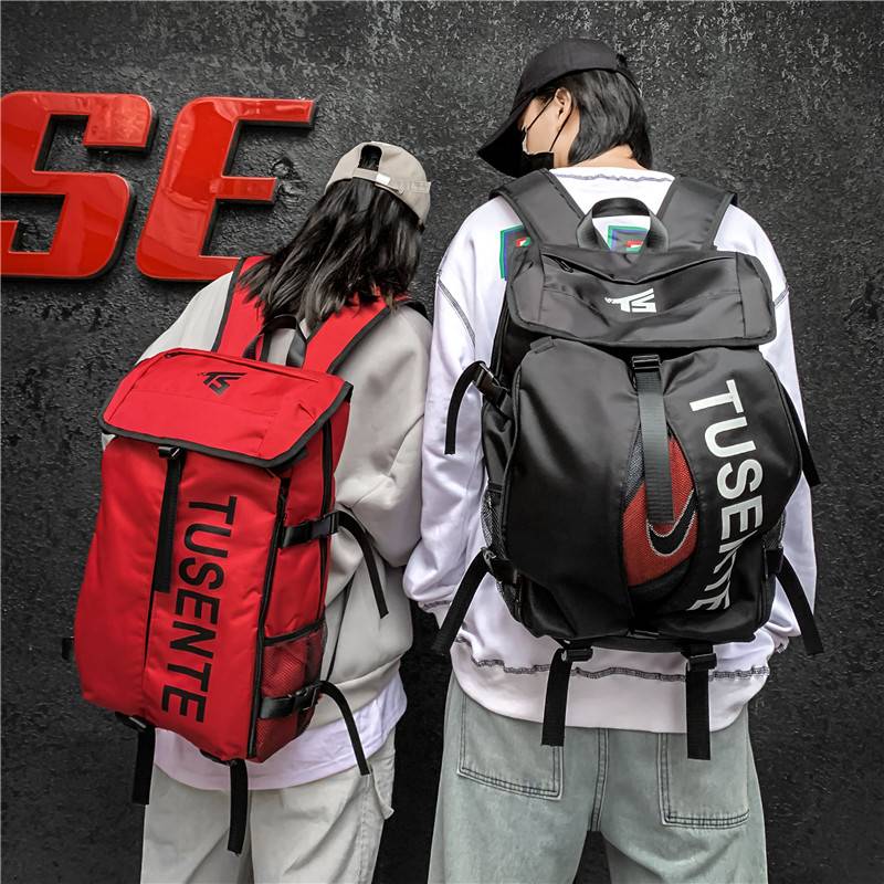 Basketball bag training bag multi -functional backpack men's backpack fashion trend large -capacity college student schoolbag female tide card