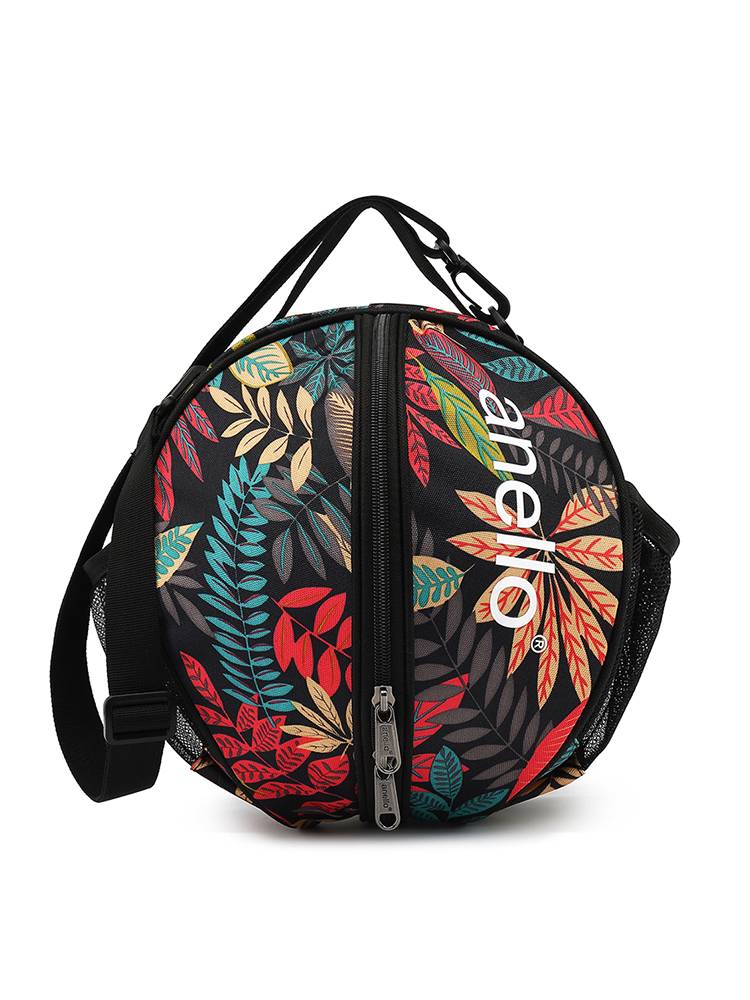 2024 Polyester hand -laptop new ANELLO bag shoulder training sporty back basketball bag net pocket children's foot bag