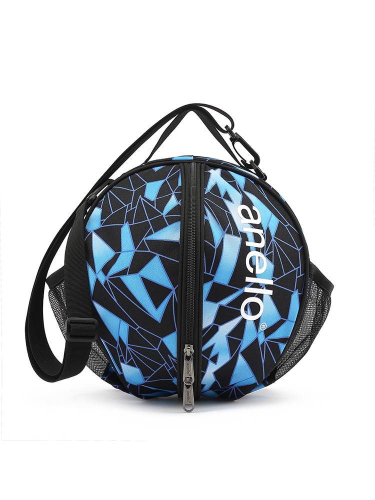 Double shoulder -- black with blue triangle