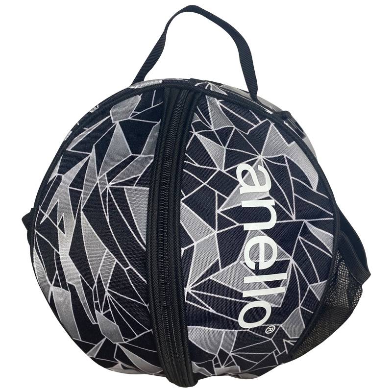 Double Shoulder -- Black with Gray Triangle