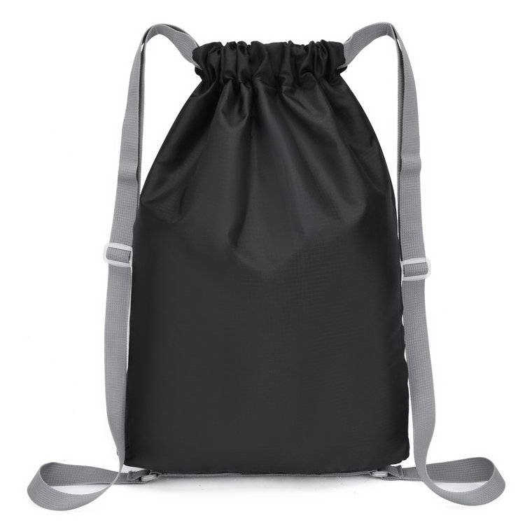 Pumping rope Backpack Pocket Lightweight Men and Women Travel Sports Backpack Fitness Basket Basket Base Swimming Storage Bag