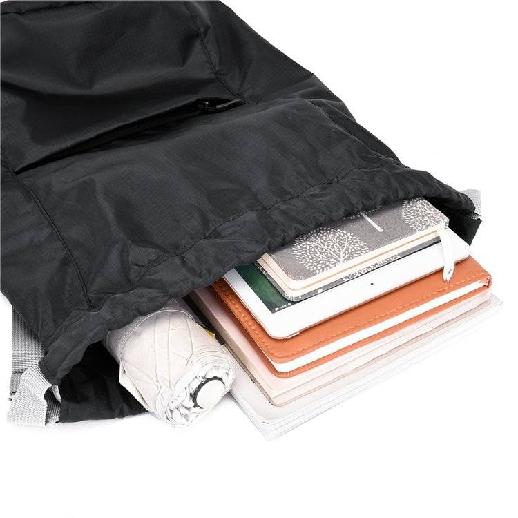 Pumping rope Backpack Pocket Lightweight Men and Women Travel Sports Backpack Fitness Basket Basket Base Swimming Storage Bag