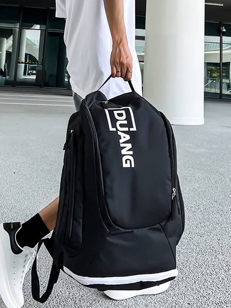Basketball bag training backpack can put shoes sports men's men's backpack oversized high -school high school specialties special student schoolbags