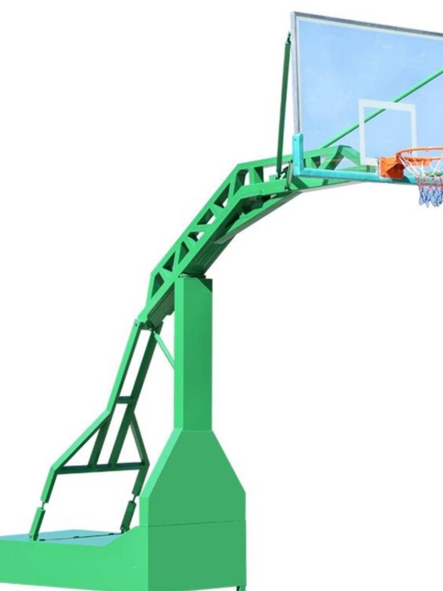 Adult basketball standard outdoor standard can move home outdoor competition landing professional basketball frame