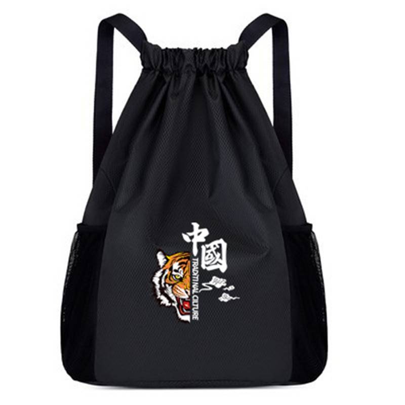 KNET TIGER BLACK LARGE (CAN FIT BASKETBALL)