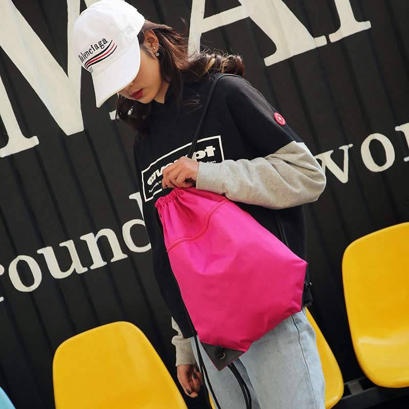 New beam pocket backpack men's and female casual travel backpack large -capacity drawing bags bag fitness basketball bag