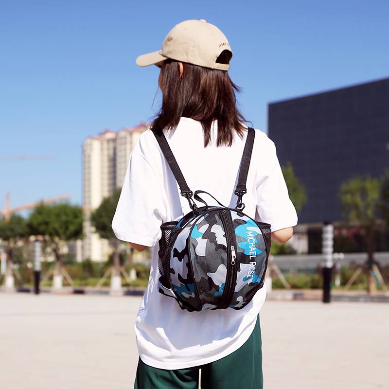 Basketball Basketball Basket Barbing Shoulder Training Multifunctional Backpack Children's Football Pack Student Portable Sports Package