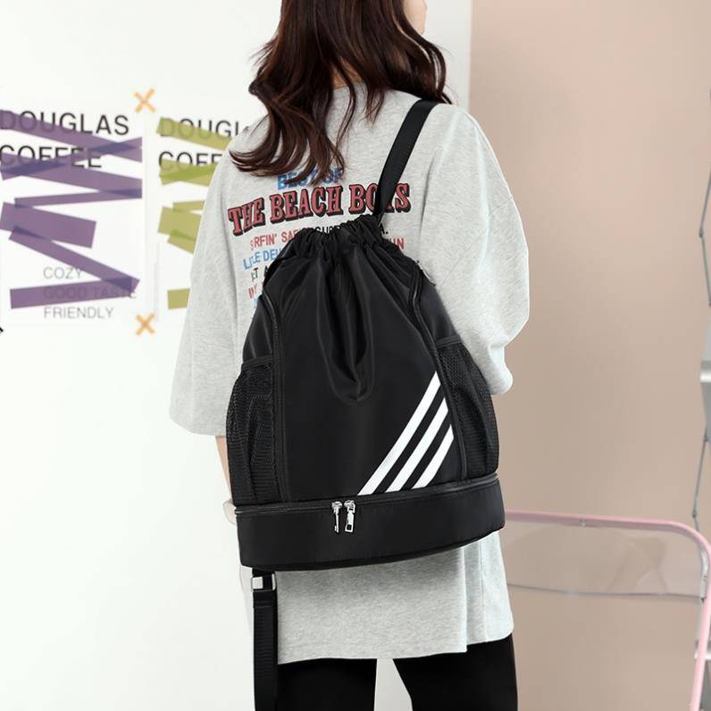 Beam pocket Pumping Bags Wet Wet Separation Swimming Bags Beach Basket Basket Basketball Basketball 2022 New Men and Women Backpack