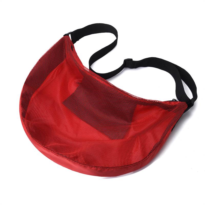 Basketball bag sloppy cross -net cloth bag sports training backpack student volleyball football bag net bag storage bag