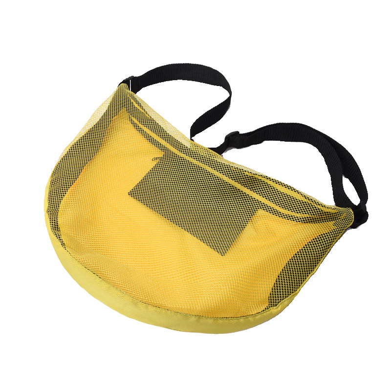 Basketball bag sloppy cross -net cloth bag sports training backpack student volleyball football bag net bag storage bag