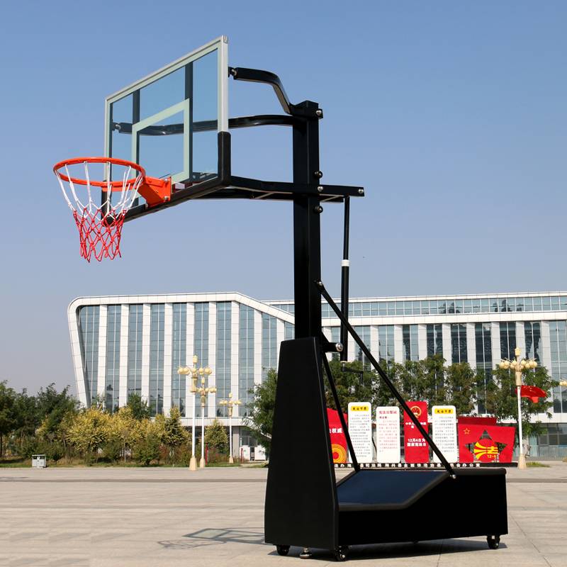 Outdoor basketball rack Children adults can be lifted and can move the basketball racks outside the user of the user, the standard basketball rack