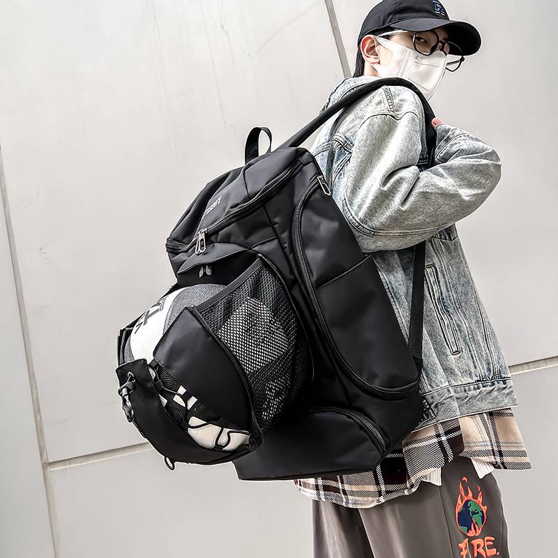 Two-shoulder-packed high-school boys' schoolboys' school-basket boys' basketball packs to train soccer-packed girls