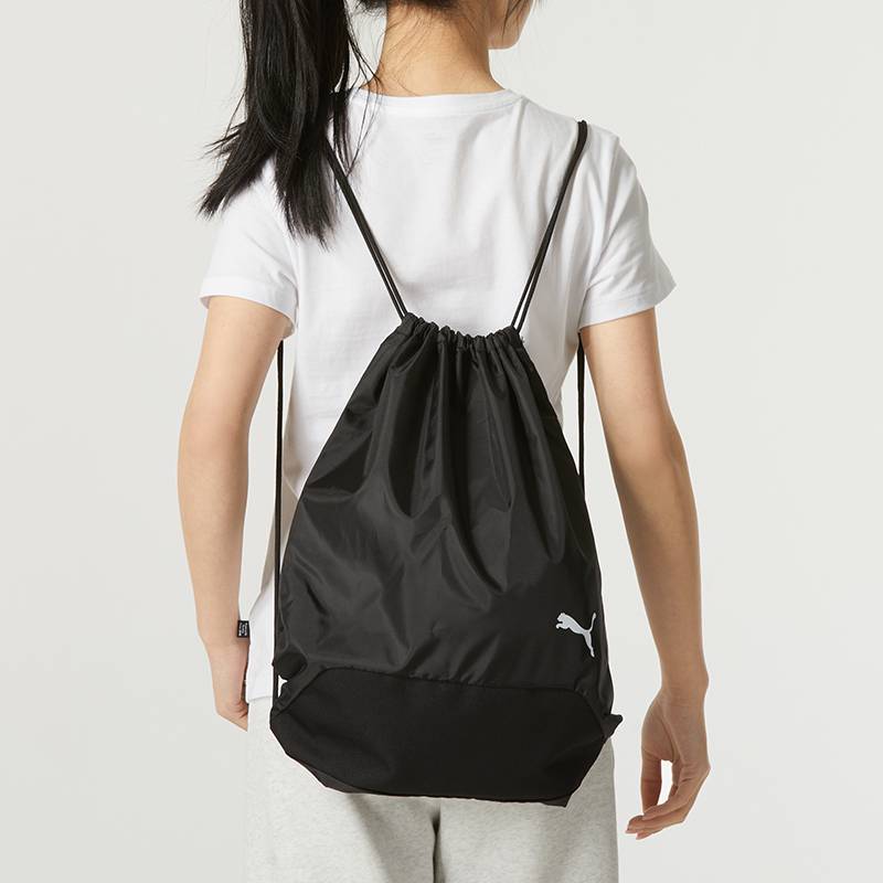 Puma Puma backpack men's bag women's bags and basketball bag black drawing bag leisure travel backpack 090240