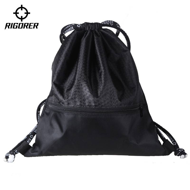 Persistent basketball bag training bag basketball bag single -shouldered sports net pocket football pocket hollow drawing rope bag