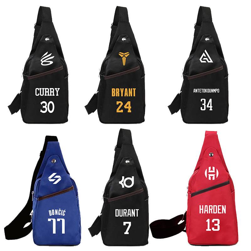 James Cobby Curry Durant letter, Yokic's side of a one-shoulder backpack
