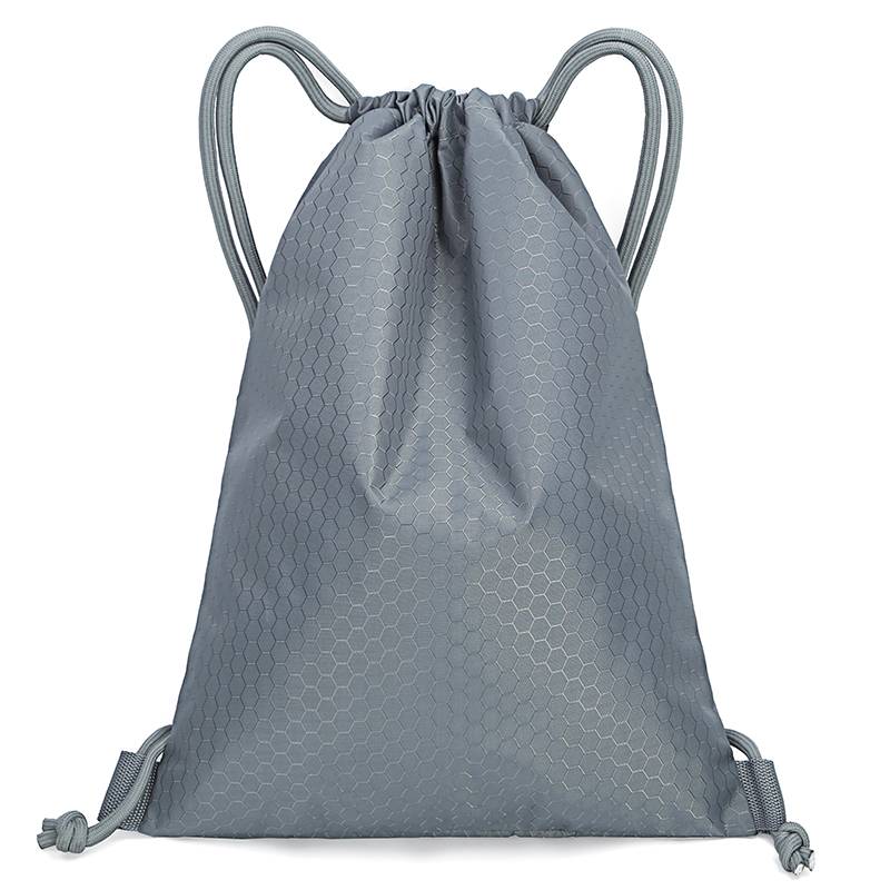 Custom bundle pocket Pull rope Men's females, waterproof folding storage bag sports travel large capacity basketball backpack
