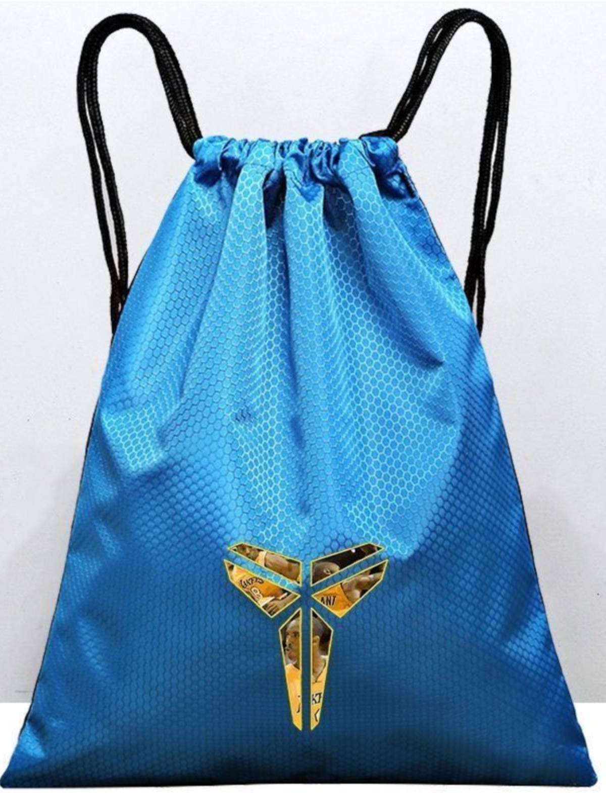 Kobe Basketball Bouncing Pocket Sports Oxford Cloth Bipobar Backpack Large -capacity Pulling Rope Outdoor Waterproof Backpack Movement