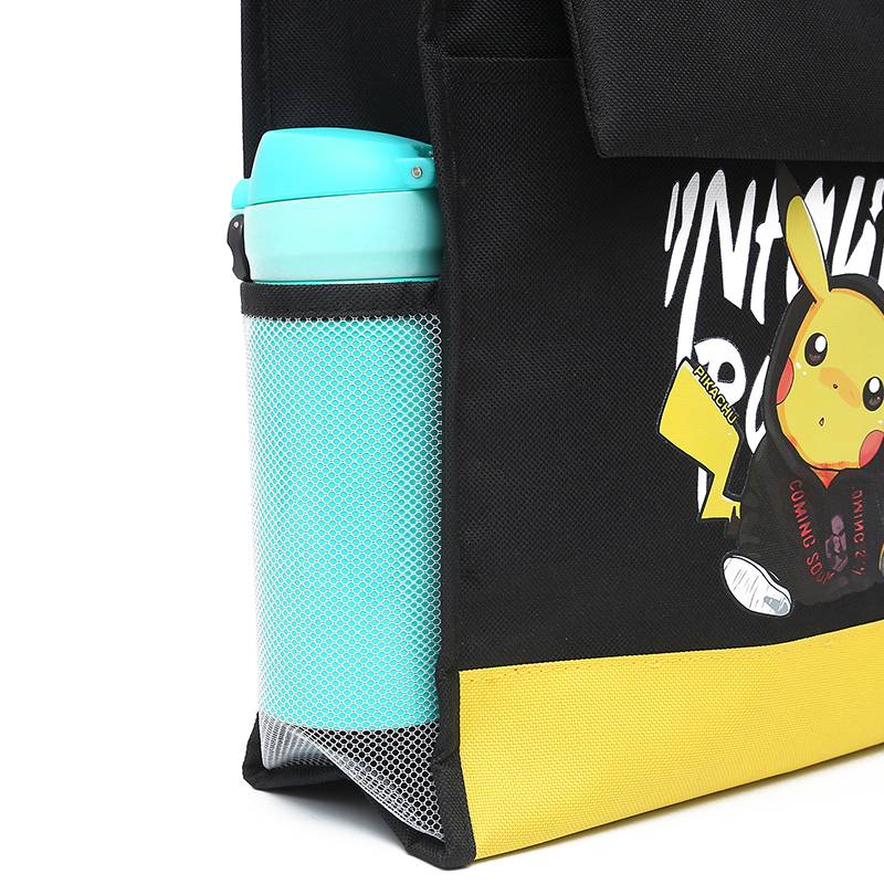 Primary school student tuition bag cartoon cute children's handbags, boys and girls junior high school students light hand -packed rice box supplementary class schoolbag art bag art bag work bag large -capacity canvas storage bag