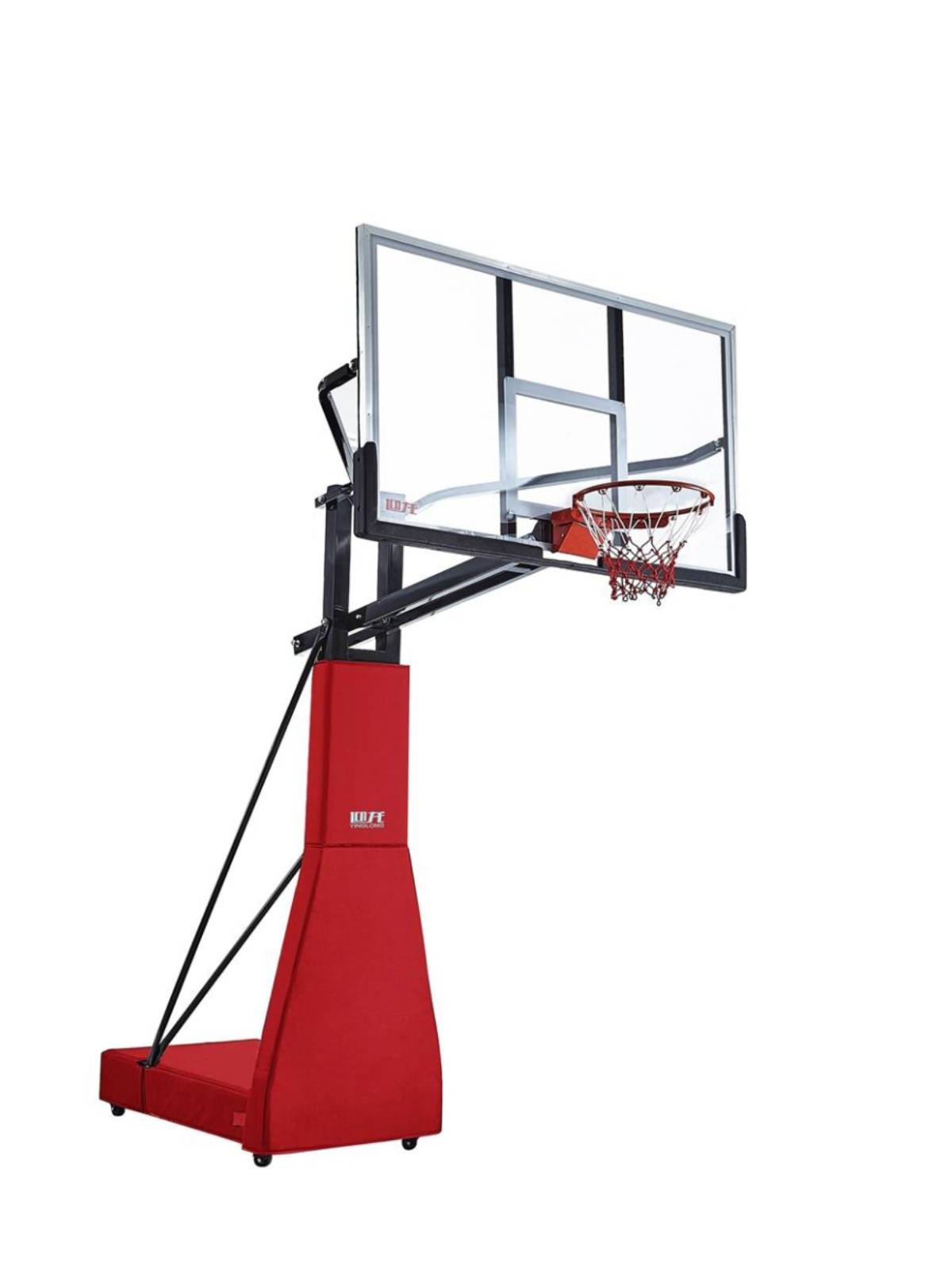 Basketball standing outdoor school competition standard adult basketball box outdoor home children's lifting can be dunk