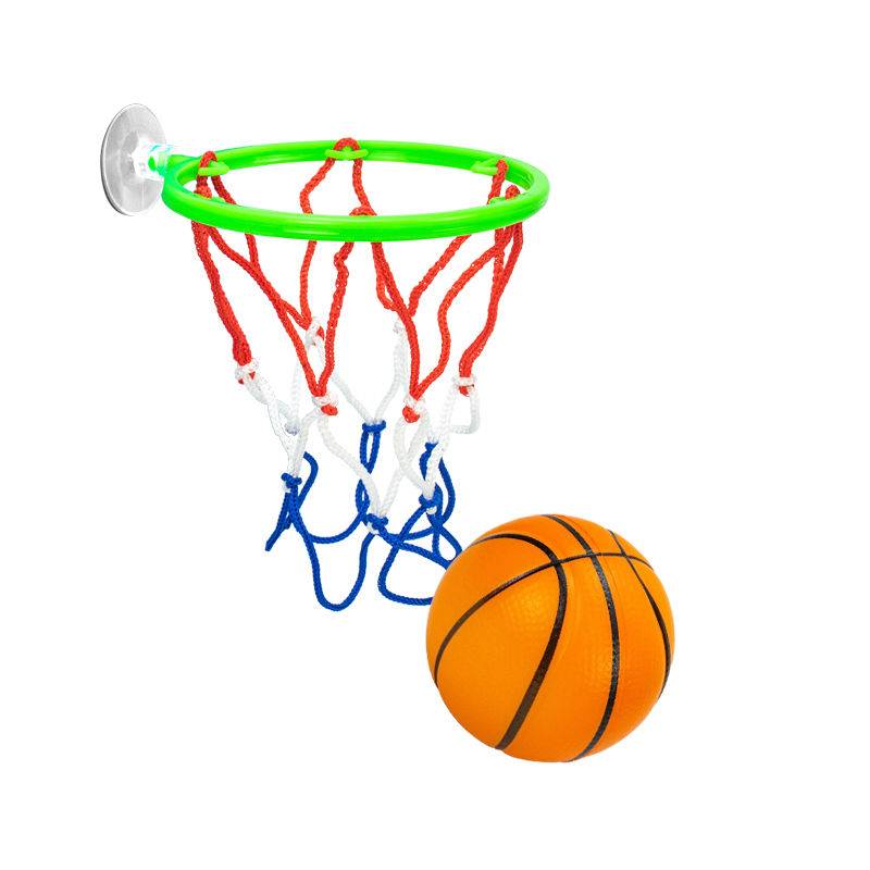 Hanging basketball box 6cm mini wall hanging basket children's ball toy training ball to decompress the elastic pet ball gift