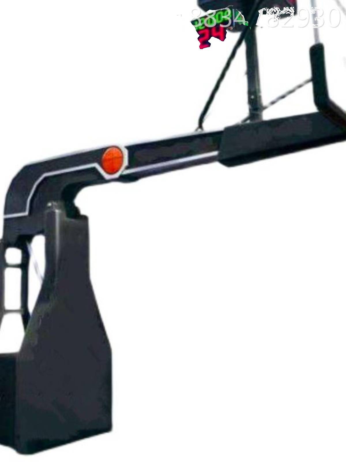 Indoor professional manual electric remote control hydraulic basketball stand outdoor adult standard competition mobile lifting basketball rack