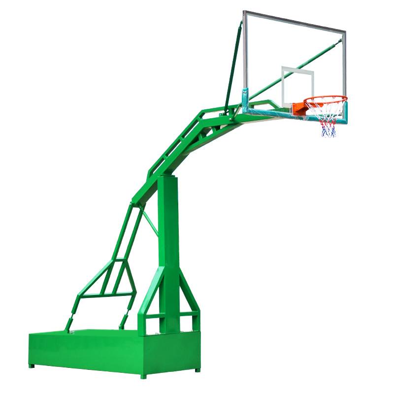 Adult basketball standard outdoor standard can move home outdoor competition landing professional basketball frame
