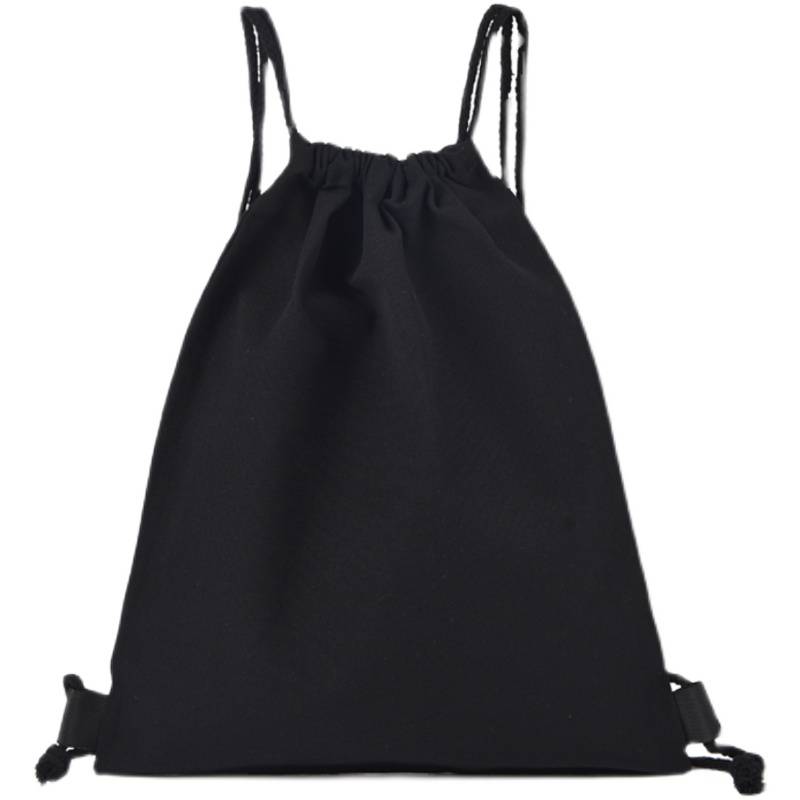 Solid Sports canvas Spickling Backpack Pocket Pocket Basket Basketball Base Cutting Course Bag Customized Print LOGO
