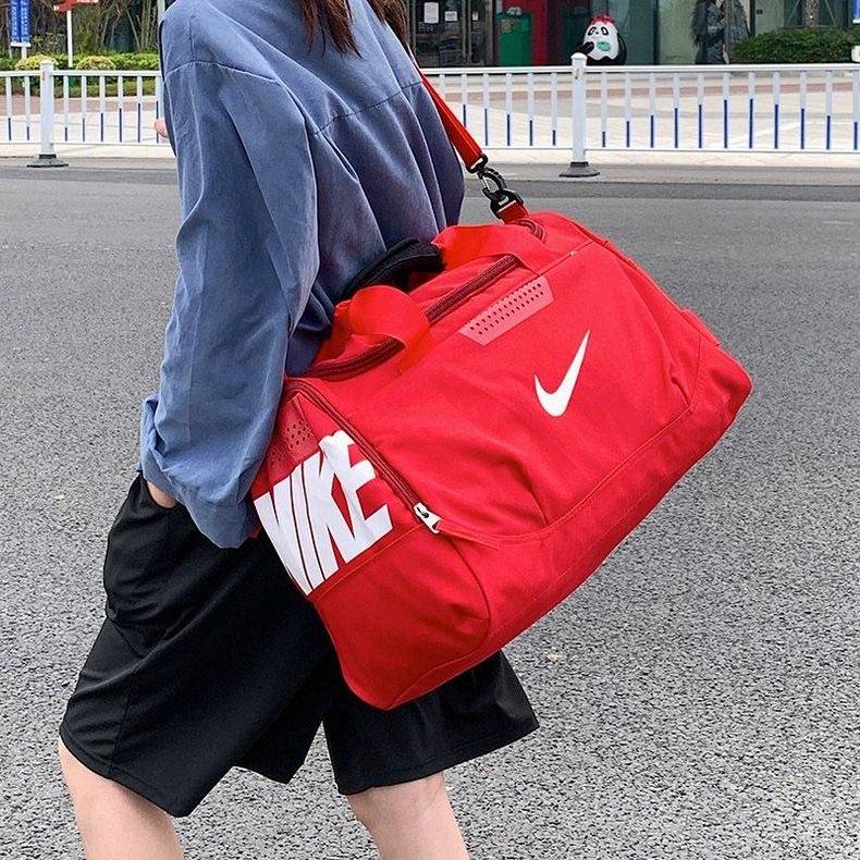 Nike Nike Wet Wet separation Fitness Bring Sports Leisure Basketball Pack Male and Women's Large -capacity Crossbody Training Pack Travel